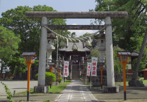 諏訪神社のＰＲ動画を作成していただきました